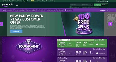 paddy power casino  The website features instant play games as well as a live casino